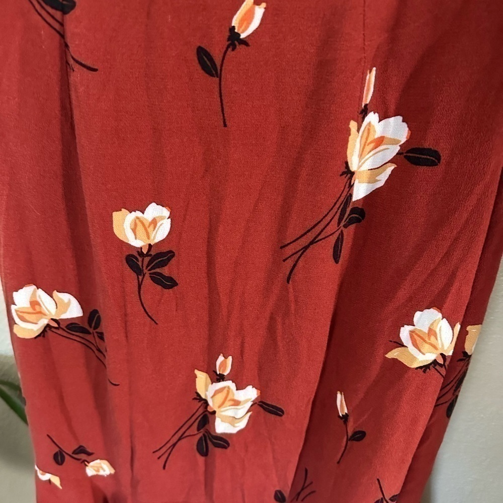 FREE People floral wrap skirt - Picture 4 of 7